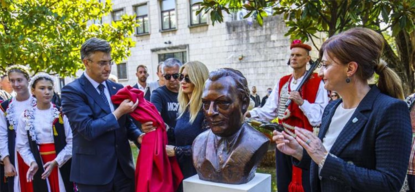 Otkrivanje biste Marka Veselice poruka je hrvatske slobode, žrtve i domoljublja 